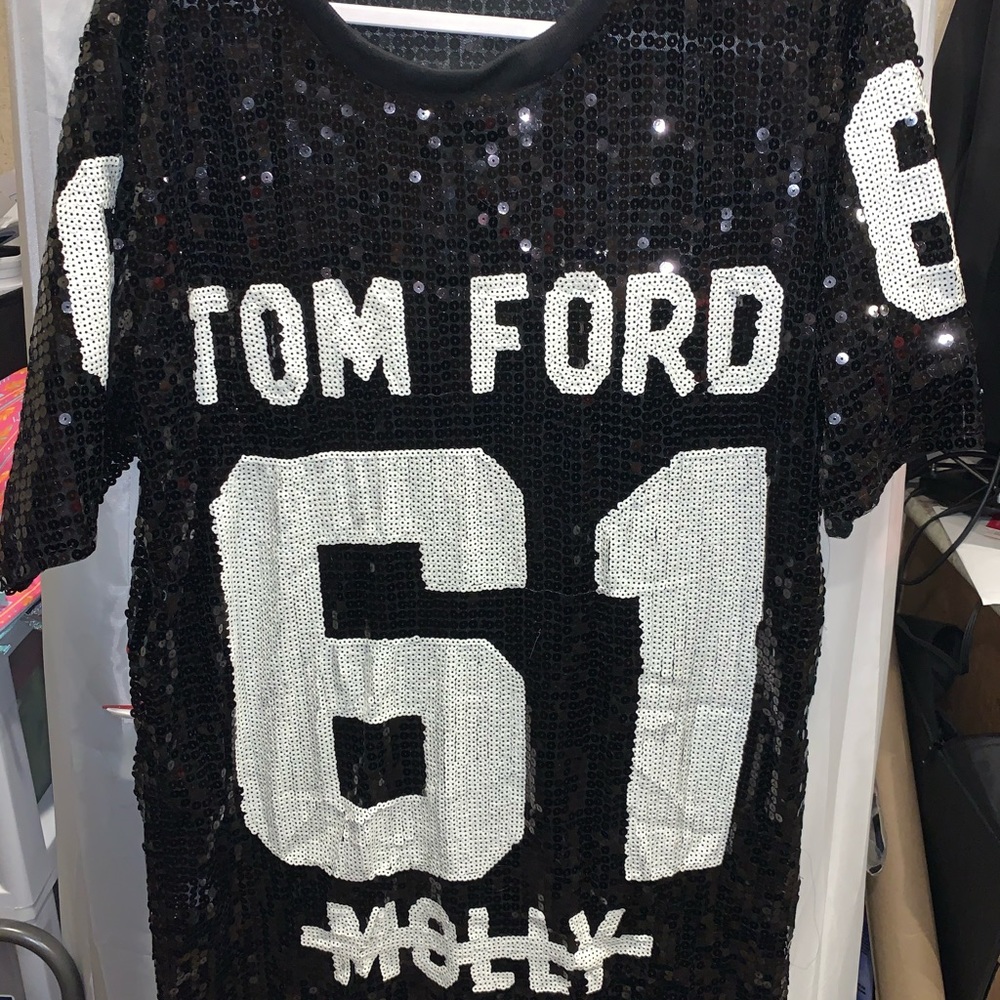 Sequin Jersey Dress size M